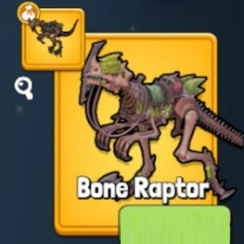 Eternal Hero  :  Bone Raptor (Mounts)