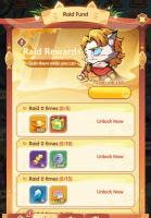 Rise of Kittens: Idle RPG  :  Raid Fund