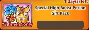 Valkyrie Connect :  Special High Boost Potion Gift Pack