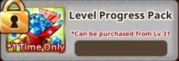 Valkyrie Connect :  Level Progress Pack (Can be purchased from Lv 31)