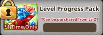 Valkyrie Connect :  Level Progress Pack (Can be purchased from Lv 21)