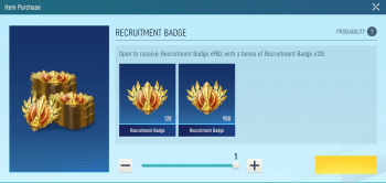 Football Eleven  : (980 + 128) Recruitment Badge