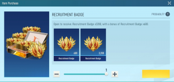 Football Eleven  : (3 280 + 600) Recruitment Badge