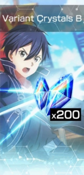  Sword Art Online VS : Variant Crystals B (200 Crystais)