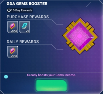 Invincible: Guarding the Globe : GDA GEMS BOOSTER