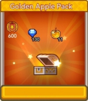 Elona Mobile :  Golden Apple Pack (Golden Apple Pack 11 + 130 бриллиантов + 600)