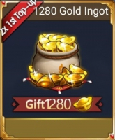 Legend of Myth-Free 1000 Draws  :  1 280 Gold Ingot