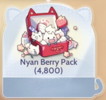 Ragnarok Origin: Nyan Berry Pack (4800)