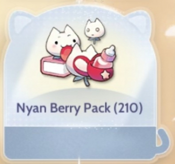 Ragnarok Origin: Nyan Berry Pack (210)