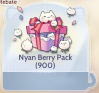 Ragnarok Origin: Nyan Berry Pack (900)