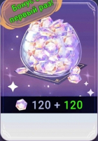 Mythic Heroes: 120 Самоцветов новой звезды + 1200 VIP очков