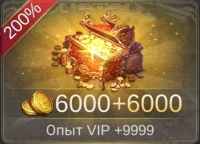 King's Choice: 6000 золота + 9999 VIP опыта