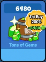 Heroic Journey  :  6480  Gem
