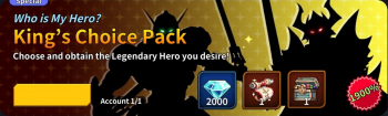 Kingsland Battle Simulation : King's  Shoice Pack