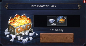Valhalla Survival  :  Hero Booster Pack