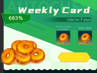 AutoChess Mini : Weekly Card