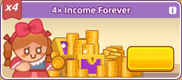 Idle Weapon Shop Tycoon  :  4x Income Forever