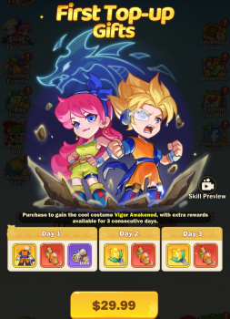 Plant Master: TD Go  :  First  Top-up Gifts $30