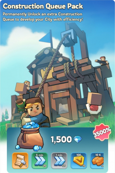 Kingshot : Construction Queue Pack