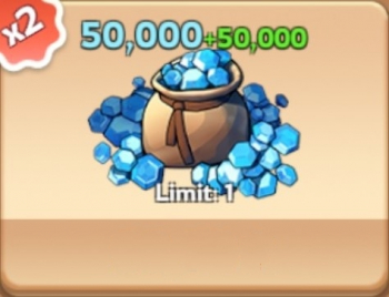 Kingshot : 50000 Gems