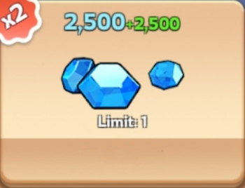 Kingshot : 2500 Gems