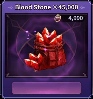Soul Idle : Two Sides of Girls  :  45000 Blood stone