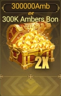Crimson Angel  :  300 000 Amber + Bonus 300 000 Amber