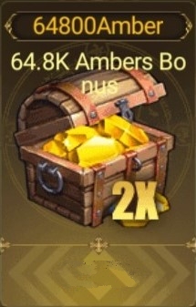 Crimson Angel  :  64 800 Amber + Bonus 64 800 Amber