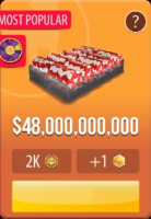 Zynga Poker  – Texas Holdem : $48 000 000 000