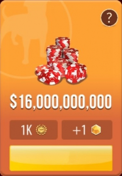Zynga Poker  – Texas Holdem : $16 000 000 000