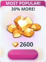 Winked  : 2 600 Diamond