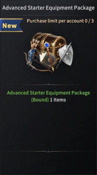 Karnark  :  Advanced Starter Equipment Package