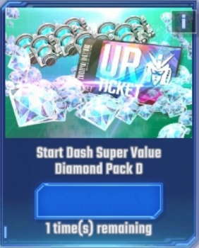 SD Gundam G Generation ETERNAL :  Start Dash Super Value Diamond Pack D