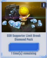 SD Gundam G Generation ETERNAL :  SSR Supporter Limit Break Diamond Pack