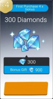 Mobile Goddess  :  300 Diamond