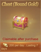 Deity Tomb: Profanation  :   Chest (Bound Gold)