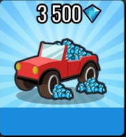 Hill Climb Racing 2  : 3 500 Самоцветов