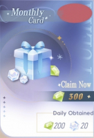 Lost Age: AFK  :  Monthly Card