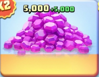 Rise of Monsters :  5 000 amethysts + 5 000 amethysts