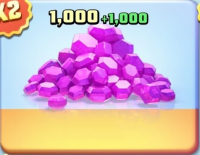 Rise of Monsters :  1 000 amethysts + 1 000 amethysts