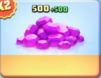 Rise of Monsters :  500 amethysts + 500 amethysts