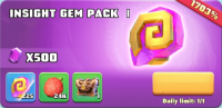 Rise of Monsters :  Insight  Gem Pack I