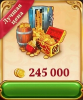 Sherlock・Hidden Object Mystery : 245 000 Золота