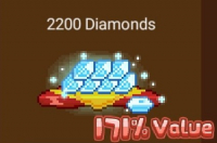 Harvest Town  :  2 200 Diamond