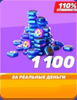 Minion Rush :  1 100 Г- монет