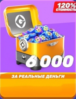 Minion Rush :  6 000 Г- монет