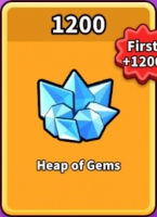 Alien Xero: 3D Space War  :  1 200 Gem