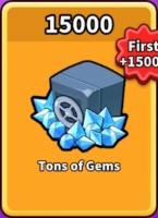 Alien Xero: 3D Space War  :  15 000 Gem