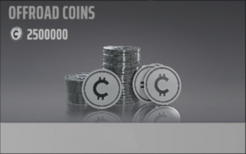 Offroad League Online  :  2 500 000 Coins