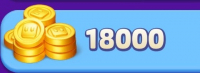 Block Jam 3D  :  18 000 Монет